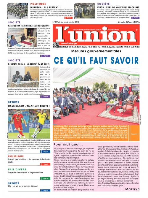 L'Union 06/07/2018