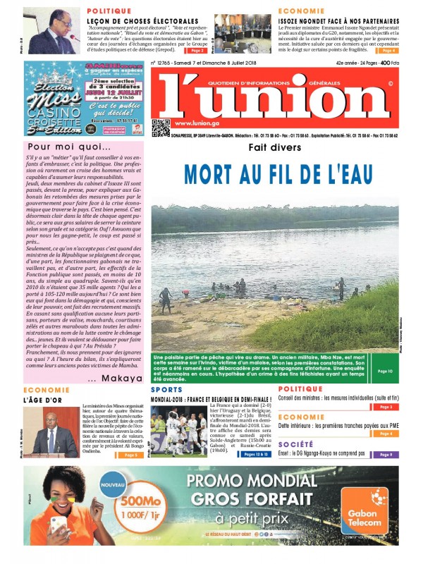 L'Union 07/07/2018