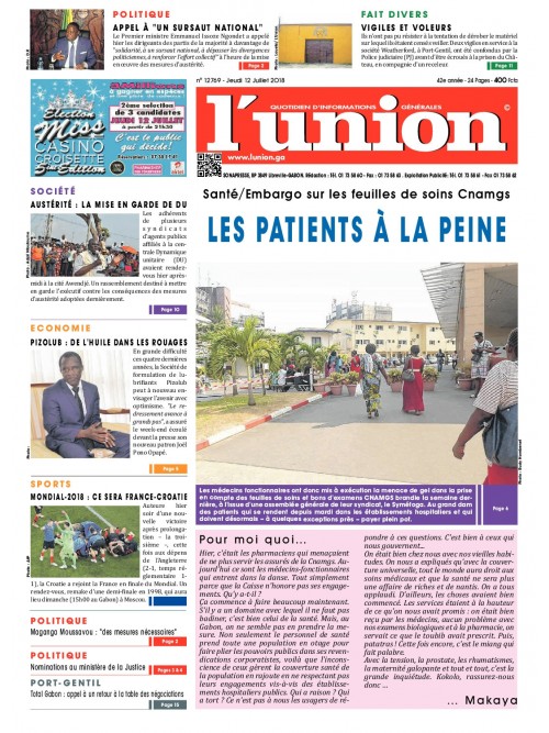 L'Union 12/07/2018