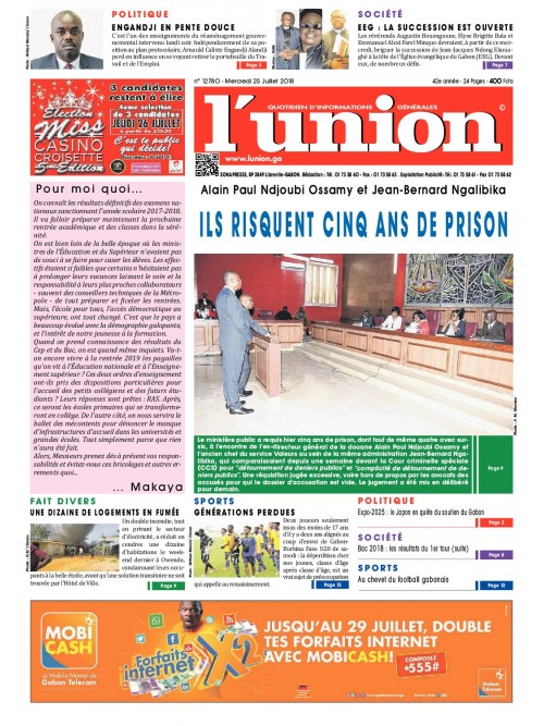 L'Union 25/07/2018