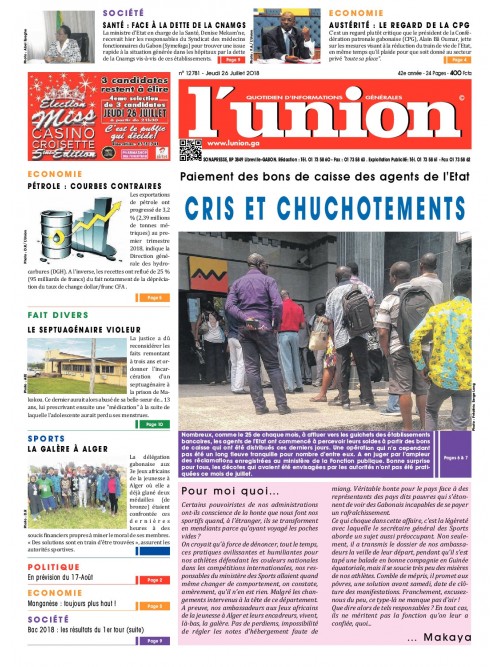 L'Union 26/07/2018