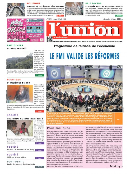 L'Union 02/08/2018