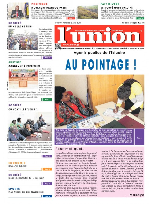 L'Union 03/08/2018