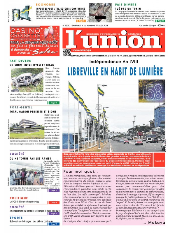 L'Union 14/08/2018