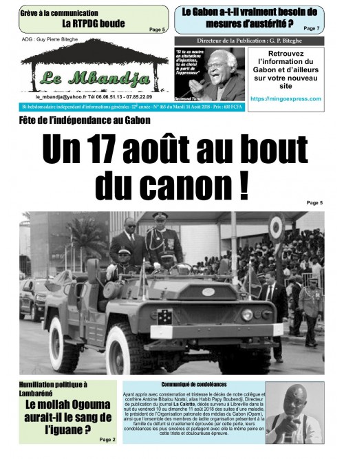 Le Mbandja 14/08/2018