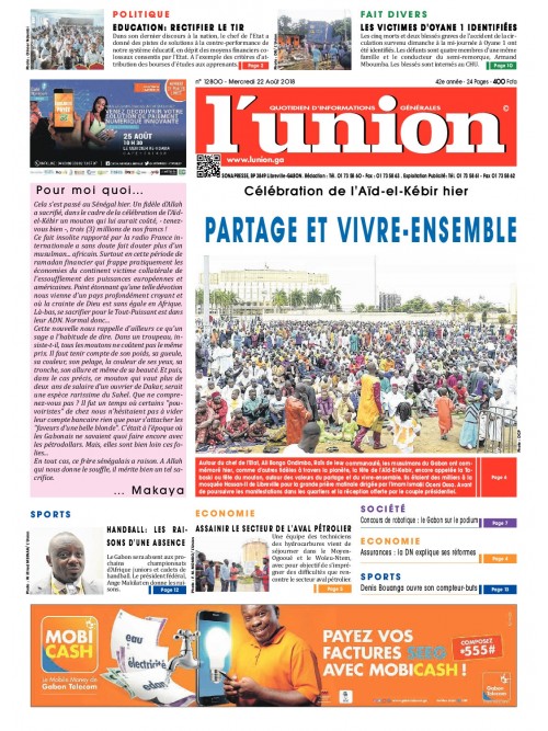 L'Union 22/08/2018