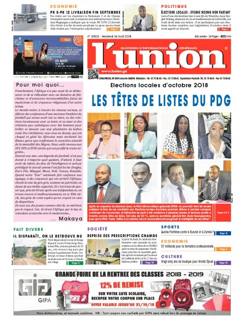 L'Union 24/08/2018