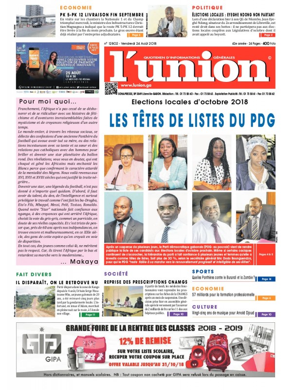 L'Union 24/08/2018