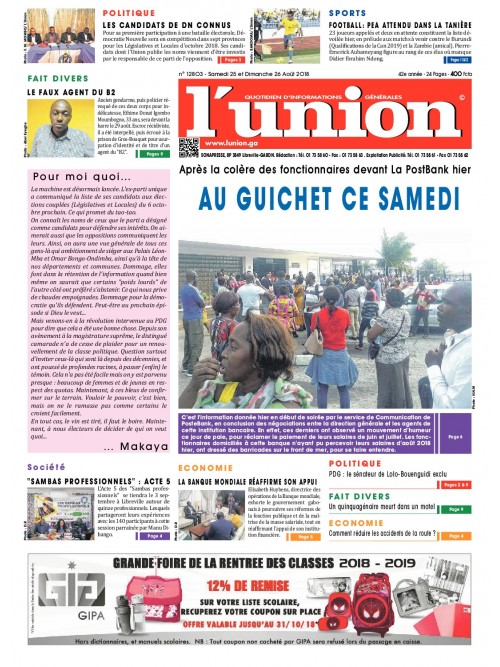 L'Union 25/08/2018