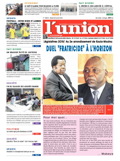 L'Union 28/08/2018